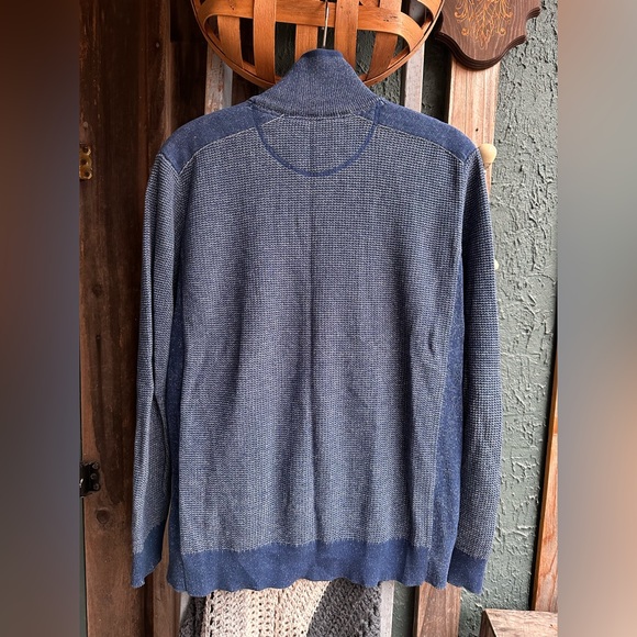 Men’s Mexx zip-up blue sweater - Picture 5 of 7